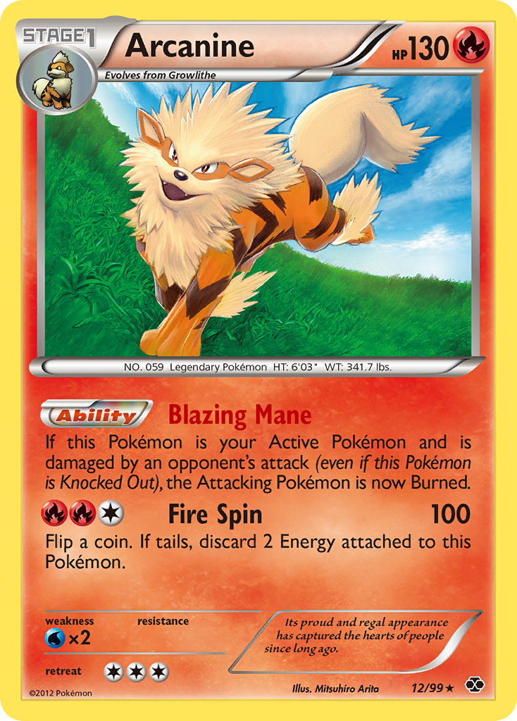 Next Destinies Arcanine #12/99